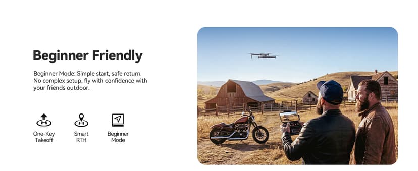 Bwine F7GIM 6K Photo Drone with Camera for Adults, 3-Axis Brushless Gimbal, 4K/30fps Video, GPS Smart Control, Plus 70Mins Flight Time, 10000Ft FPV Digital Transmission and TOF Safety Support