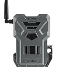 SPYPOINT Flex-S-Dark Ultimate Pack with SD Card + LIT-22 - Solar Cellular Trail Camera – Built-in Solar Panel, 40MP Photos, 1080p Videos + Sound, No-Glow Game Camera, Night Vision, Trail Cam