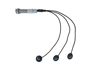 Journey Instruments Passive Piezo Acoustic Pickup – EP001K Three Balanced German-Made Passive Pickup Elements – Piezo Pickup for Acoustic Guitars (Ceramic)