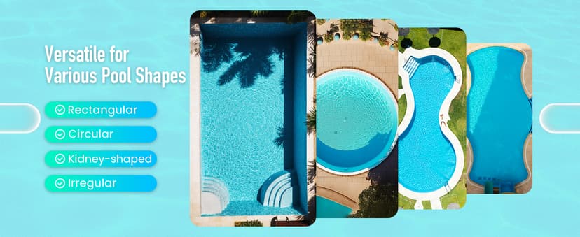 (2026 Upgraded) Robotic Pool Cleaner, Cordless Pool Vacuum for Inground & Above Ground Pools, 120-Min Battery Life, 5000 GPH Suction, Cleans Floor/Wall/Waterline, for Up to 1800 Sq.Ft Pool,Deep Black.