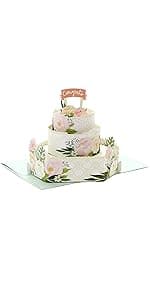 Hallmark Wedding Card (Removable Keepsake Wooden Heart Ornament)