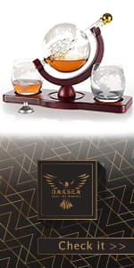 Oaksea Gifts for Husband Him Men, Reusable Stainless Steel Engraved Whiskey Stones Glasses Set Gifts, Birthday Wedding Stocking Stuffers for Husband Dad Boyfriend Fiance, Cool Burbon Scotch Set Gifts