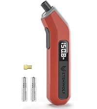 ETENWOLF T300 Digital Tire Pressure Gauge 3-200 PSI, Industrial Tire Gauge Calibrated to ANSI B40.7 Grade 2A(Plus-Minus 0.5%), Replaceable AAA Batteries (Vivid Orange)