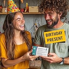 Funny Prank Pill Box with Sweets, Gag Gifts for Men, 20th 30th 40th 50th 60th 70th Birthday Gifts for Him, Novelty Joke Birthday Gifts for Boyfriend, Birthday Gift Hamper for Her