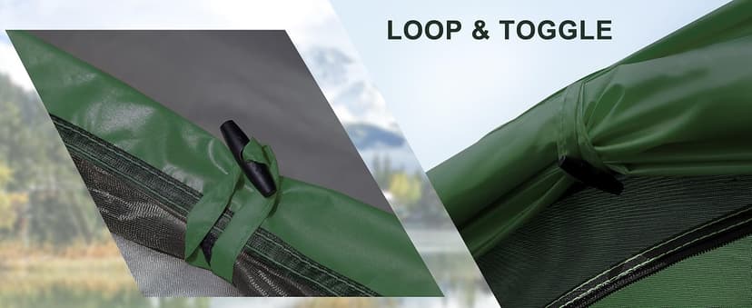 camppal 1 Person Tent for Camping Hiking Mountain Hunting Backpacking Tents 4 Season Resistance to Windproof Rainproof and Waterproof