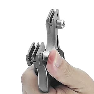 Slingshot, Stainless Steel Slingshots for Adults, Sling Shot for Hunting and Shooting Practice, Come with 3 pcs Flat Rubber Bands and a Storage Case