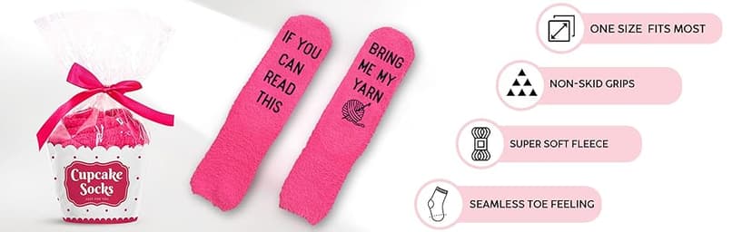 Gift for Crocheters - Versatile Knitting Socks for Women, Ideal Crochet Gifts for Crochet Lovers, Unique Knitting Presents For Any Occasion, Designed with Love for Knitters