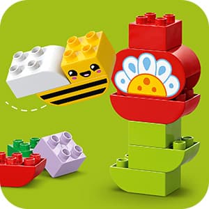 LEGO DUPLO Town Creative Garden & Flowers Building Toy Playset - Preschool Learning and Educational Flower Toy for Toddlers, Boys and Girls, Ages 2+ - Baby Gift Idea - 10444 B0DJ184XFZ