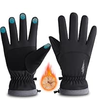 rivmount Winter Gloves Women Men, Thermal Ski Gloves for Cold Weather with Warm, Waterproof, Touchscreen for Running, Skiing