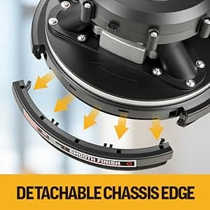 Electric Drywall Sander, 950W Drywall Power Sander with Vacuum Dust Collector, Variable Speed 800-2100RPM, LED Light, Dustless Wall Sander for Drywall, Popcorn Ceiling, Corner etc