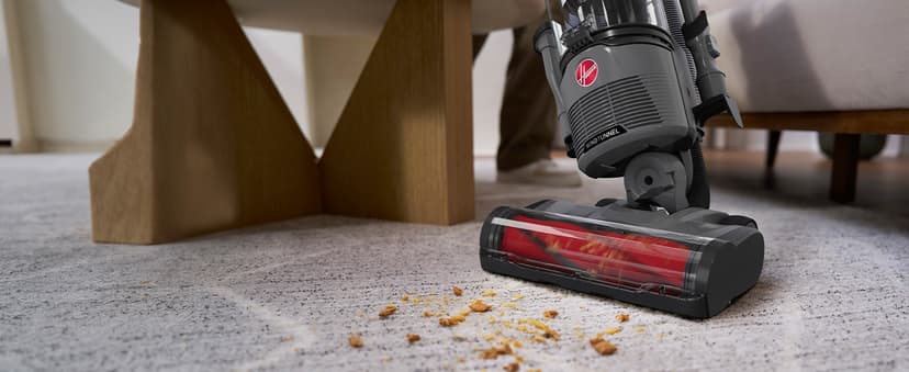 Hoover WindTunnel Swivel Pet Bagless Upright Vacuum Cleaner forhome use on Carpet and Hard Floors, Corded Upright Vacuum Cleaner for Pet Hair, Lightweight Design, Swivel Steering