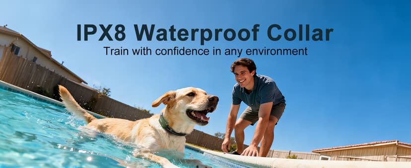 Dog Shock Collar - 4500FT Dog Training Collar with Remote, IPX8 Waterproof Electric Dog Collar with 4 Training Modes, Security Lock, Rechargeable eCollar for 10-120lbs Small Medium Large Dogs