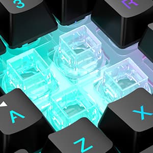 RedThunder 60% Wireless Gaming Keyboard & Mouse Combo with Rechargeable Battery, Ultra-Compact Small RGB Mechanical Feel Keyboard, Ergonomic Lightweight Honeycomb Optical Mouse for Gaming/Business