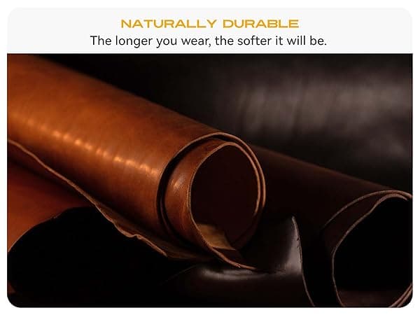 CHAOREN Full Grain Leather Belt for Men, Work Belts for Men Heavy Duty, Daily Wear for Jeans Pants