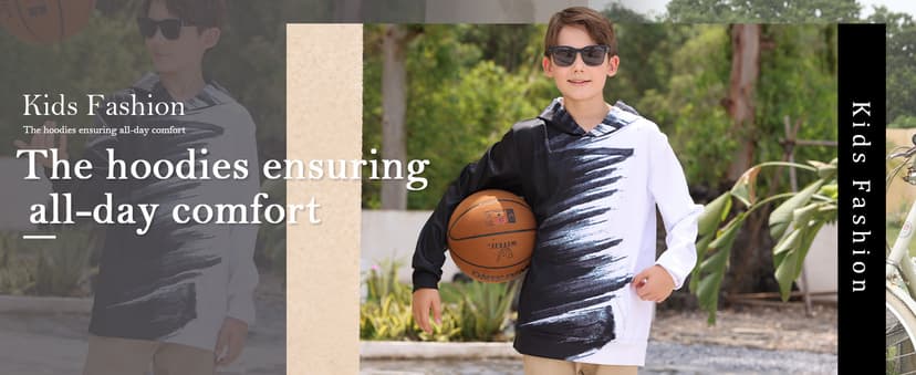 Lovekider Boys Hoodies Sweatshirt Cool 3D Print Pullover with Big Pocket for Kids Fashion Warm Winter 6-16 Years