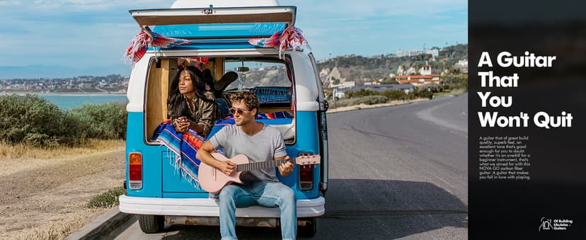 Enya Nova Go Carbon Fiber Travel Acoustic Guitar | 1/2 Size Lightweight Moisture-Proof Guitara | Adult & Beginner Portable Guitar with Gig Bag & Accessories (Black)