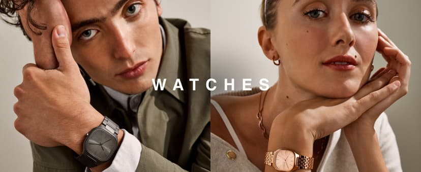 Skagen Holst Men's Watch with Stainless Steel Mesh or Leather Band