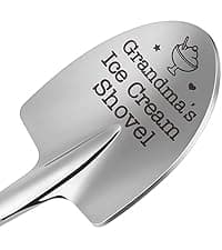 Christmas Father Gifts for Dad Daddy Father-in-Law Grandpa, Dad Birthday Gift from Daughter Son Father's Day Papa Grandfather Husband Brother Uncle, Funny New Bonus Step Dads Ice Cream Shovel Spoon