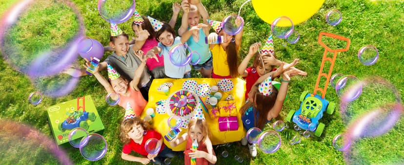 Lydaz Bubble Lawn Mower for Toddlers 1-3, Outdoor Bubble Blower Machine for 1 Year Old Boys Toy Gifts, Kids Push Summer Outside Garden Toys, Halloween Birthday Gifts for Preschool Baby Boys Age 1 2 3