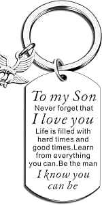 Daughter Gifts From Mom Dad To My Badass Daughter Keychain Valentines Day Gifts for Daughters Birthday Gift For Step Daughters Her From Mother Father Mothers Day