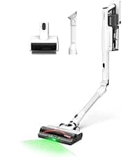 Tineco A30S Cordless Stick Vacuum Cleaner, 160W Suction, 60Min Runtime, 1L Larger Dustbin, ZeroTangle Brush, PureCyclone Tech, LED Headlight, White