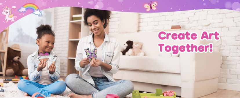 Birthday Gifts Kit for Girls Boys Ages 4 5 6 7 8 9 10 Years Old DIY Creative Kids' Mosaic Kits Diamond Art Crafts Toys ZIZZ Diamond Window Art Suncatcher Kits for Kid 5PCS Gem Painting Crafts B0FM3YQY2W
