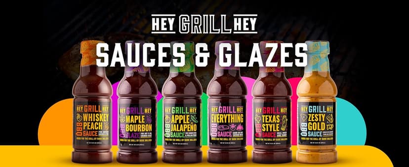 Hey Grill Hey | Texas BBQ Sauce | Brisket Sauce | BBQ Glaze | Beef Marinade | Grilling Essentials | Texas Style