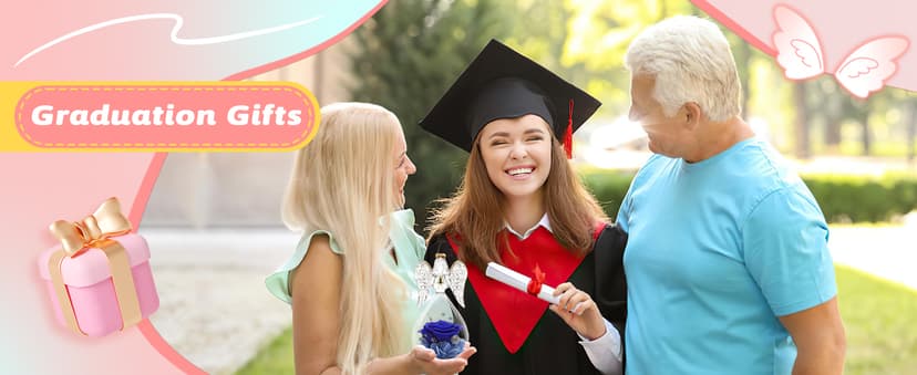 Miofula Preserved Flower Rose Birthday Gifts for Mom, Angel Figurines with Forever Real Rose Gifts for Her Mom Grandma, Unique Angels Gifts for Mothers Day Christmas Anniversary Birthday (Red)