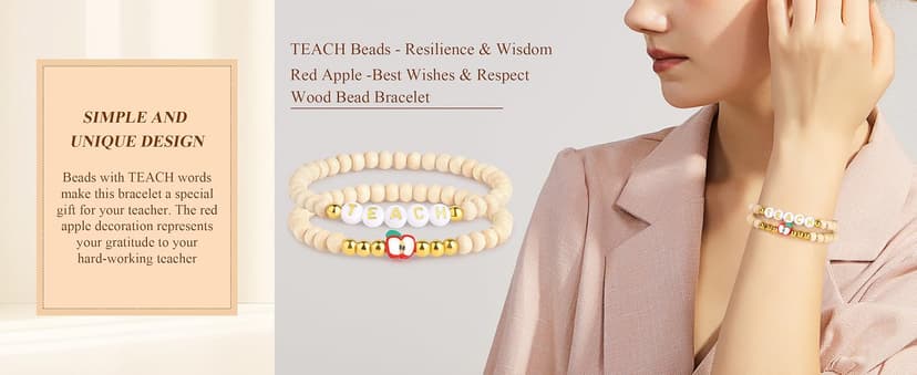 Teacher Appreciation Gifts for Women, Thank You & End of Year Gifts for Women Teachers Set of 10