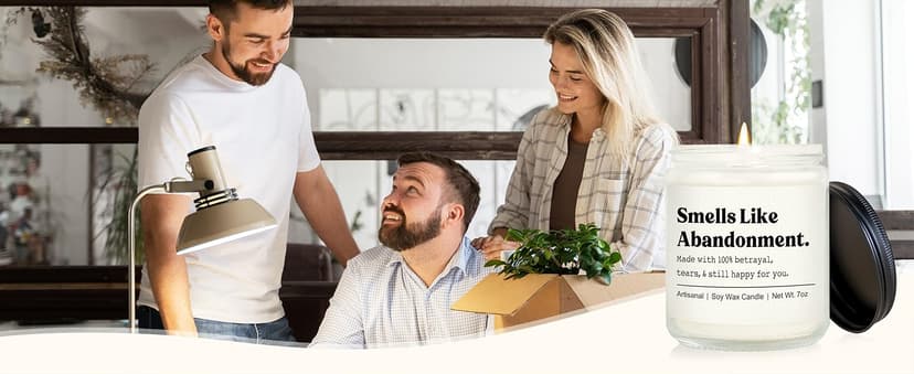 Shqiueos Retirement Gift for Woman Men Lavender Scented Candle, Farewell Gifts for Coworkers, Leaving Gift for Boss Friends Going Away, Moving Away, Goodbye Gifts for Nurse Teacher