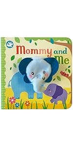 Grandma & Me Children's Finger Puppet Board Book, Ages 1-4