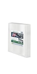 MAGIC SEAL 16'' Commercial Vacuum Sealer Machine, Meat Sealer Vacuum Packing Machine with Double Pump and Auto Cooling System, Sealing and Vacuum Time Control, Compatible with Mylar Bags