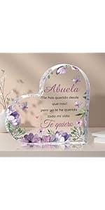 Baby Girl Baptism Gifts, Christmas First Communion Catholic Confirmation Gifts for Newborn BabyGirl, Acrylic Plaque Christian Christening Dedication Baptismal Gift for Teenage, Little Girl