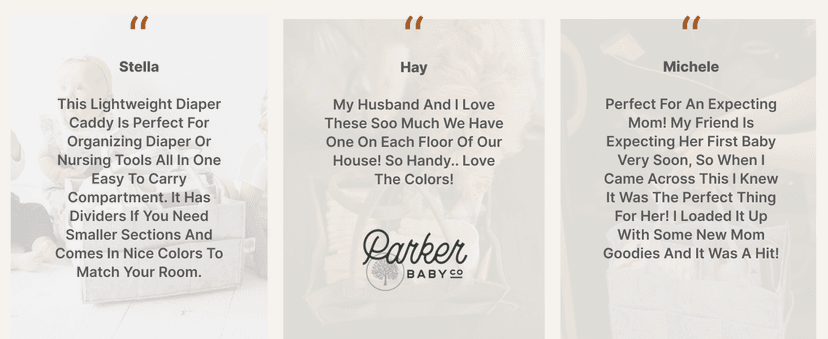 Parker Baby Diaper Caddy - Nursery Storage Bin and Car Organizer for Diapers and Baby Wipes - Oatmeal, Regular