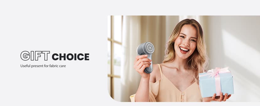 POPCHOSE Fabric Shaver, Lint Remover for Clothes, Battery Operated Lint Shaver with 6-Leaf Blades, Sweater Shavers to Remove Pilling for Clothing, Couch, Furniture, Fuzz, Lint Ball, Pillings