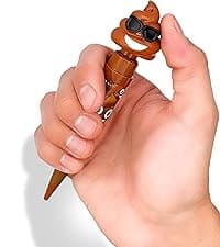 Farting Poop Pen with Multiple Funny Sounds - Perfect Novelty Gift for Teens, Kids & Boys - Functioning Pen & Prank Toy for The Entire Family, Fun Gag Gifts with Big Laughs (Original)