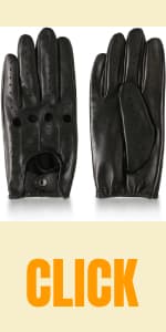 FEIQIAOSH Winter Leather Gloves for Women, Premium Sheepskin Warm Gloves for Cold Weather, Fleece Lining Touch Screen Glove