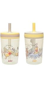 BPA Free, Silicone Straw, Handle, Cupholder Friendly, Dishwasher Safe, For Office, Home, Travel, Work, Gym, Fitness Zak Designs Harry Potter 30oz Spill-Proof Insulated Stainless Steel Tumbler B0FT7C47X5