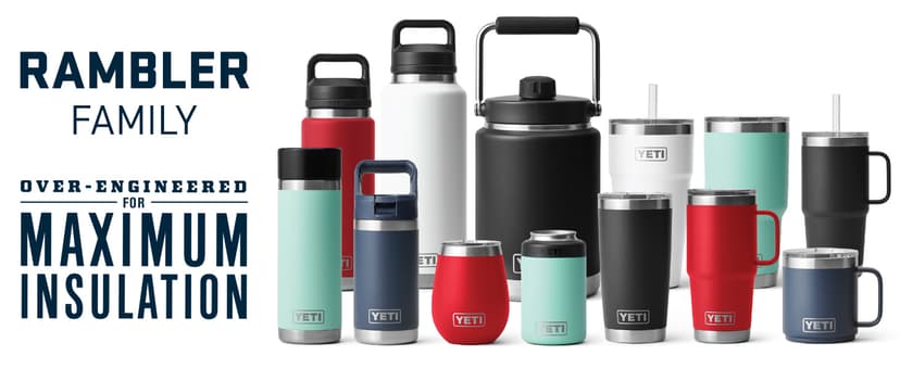 YETI Rambler 16 oz Travel Bottle, Stainless Steel, Vacuum Insulated with Leakproof Commuter Cap, Black