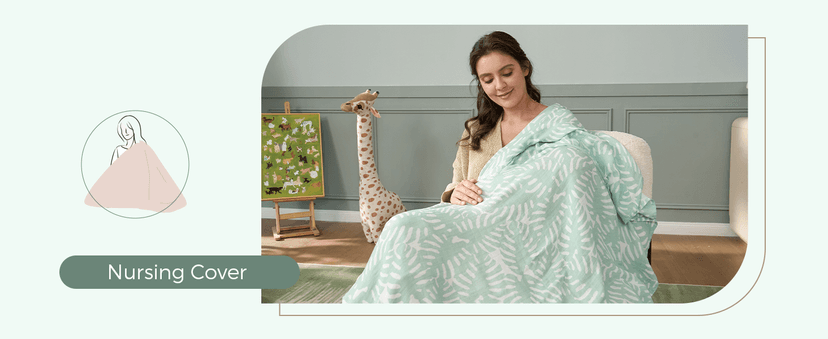 Breathable & Skin-Friendly 2-Layer Gauze Receiving Blankets, Swaddle Blanket for Baby Shower Gifts & Baby Registry Essentials Momcozy Muslin Swaddle Blankets, 3-Pack, Large 47"x47" Cuddle Buddies B0DRD4T9VZ