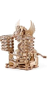 iDventure Cluebox - Davy Jones Locker - Escape Room Game - Puzzle Box - Gift Box - 3D Wooden Puzzle for Adults - Wooden Jigsaw - Brain Teaser - Birthday Gift Gadget for Men - Money Box