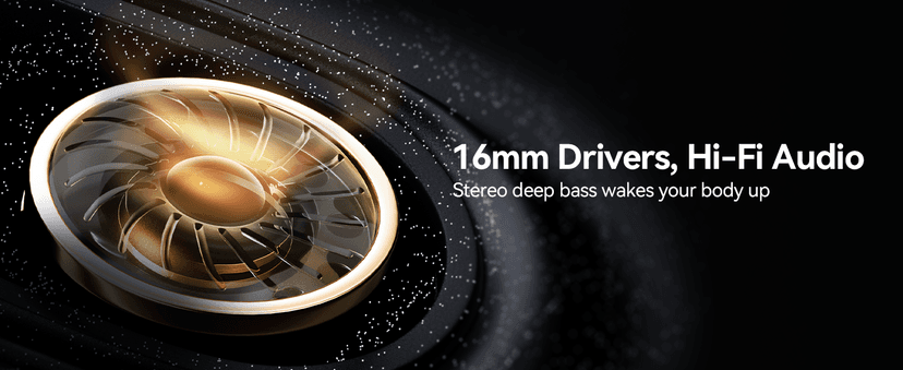 GNMN Active Noise Cancelling Ear Buds Wireless Earbuds 96hrs Playback Bluetooth Headphones Dual Battery Display Stereo Bass Earphones with Earhooks Microphone IPX7 Waterproof for Sports/Workout