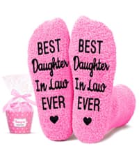HAPPYPOP Gifts for Her Women - Mothers Day Gifts Socks for Aunt Grandma, Wife Mother Socks
