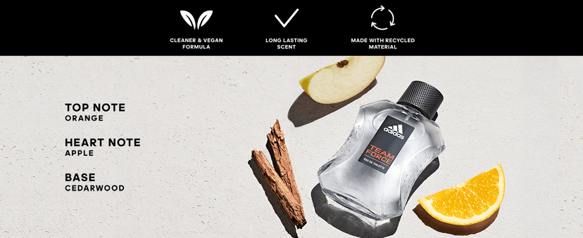 adidas Moves for Her 2 Piece Gift Set, Notes of Grapefruit, Green Apple, and Peppermint, Women's Fragrance, Long Lasting, Sporty Fragrance, Travel Size