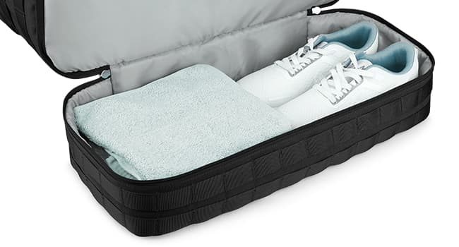 ETRONIK Gym Bag for Men Women, Carry on Luggage 22x14x9 Airline Approved, Tactical Travel Duffle Bag with Toiletry Bag and Shoe Compartment, Weekender Overnight with Wet Pocket for Workout, Black