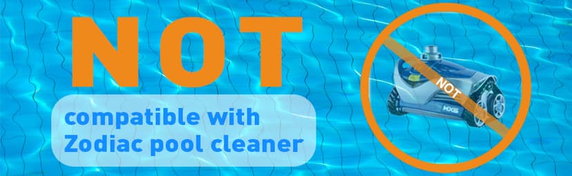 POOLWHALE Professional Swimming Pool Vacuum Cleaner Hose -1.5” 8 Piece Hoses, Perfect Vacuum Extension/Replacement - Compatible with all Major Automatic Pool Cleaners