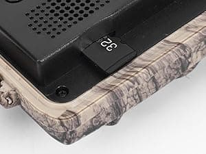 4K 60MP WiFi Trail Camera,Game Cameras with Night Vision Motion Activated Waterproof,Suitable for Outdoor Wildlife Detection, Monitoring Home Security
