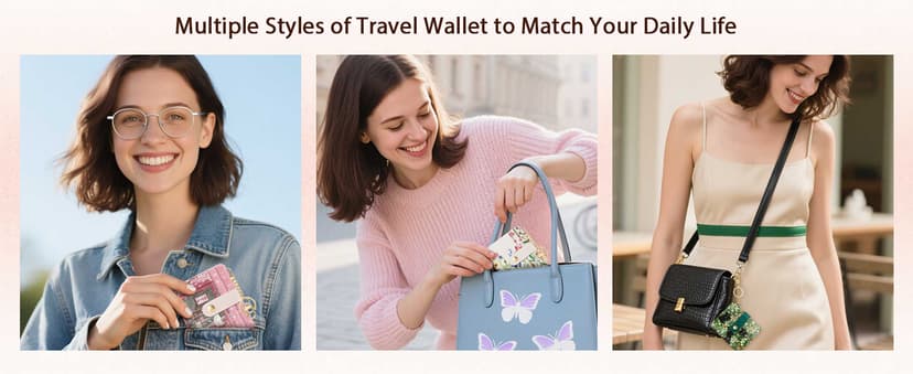 Jogjam Black Cat Floral Rfid Women Wallet, Small Slim Thin Credit Card Wallet, PU Leather Bifold Cash Zipper Coin Pocket ID Window for Female Ladies Teen Girls Girly