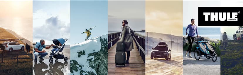 Thule Paramount Bike Commuter Backpack - 20L Capacity - Adjustable fit - 16" Padded Laptop Sleeve and 11" Tablet Pocket - Rolltop Closure - Side Phone Pocket - Taillight Loop