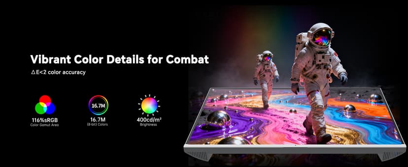 KTC 24 Inch 240Hz Gaming Monitor,1080P PC Computer Monitor FHD, Fast IPS Panel, HDR 400, Adaptive Sync, 1ms(MPRT), 116% sRGB, HDMI Display Port, Eye Care, VESA Mount, White H24F7